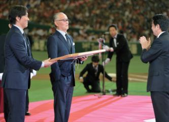 長嶋茂雄＆松井秀喜 国民栄誉賞授与式 | 野球コラム - 週刊ベース