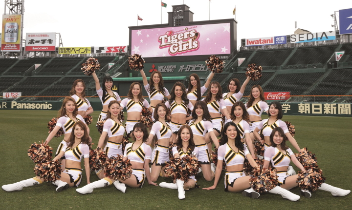 阪神・TigersGirls(タイガースガールズ)【NPBチアリーダーメンバー紹介