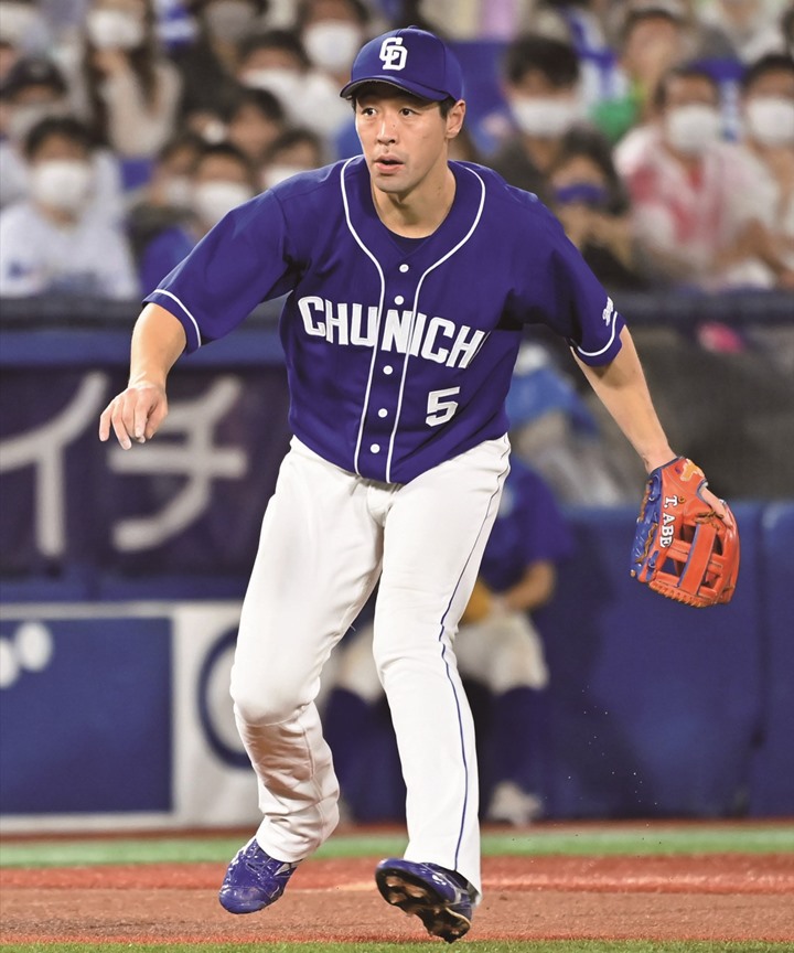 巧者たちのグラブSELECTION 三塁手・阿部寿樹 二塁の練習用がフィット