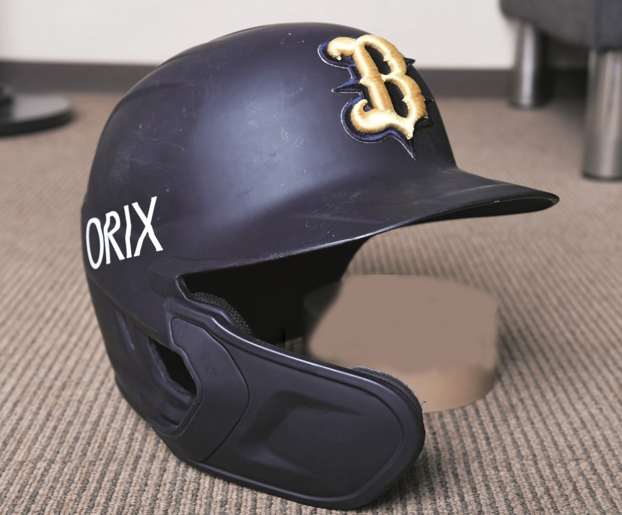 オリックスバッファローズ　プロコレクション品　ヘルメット　吉田正尚 吉田正尚コラム テーマ「道具」 | 野球コラム - 週刊ベースボールONLINE
