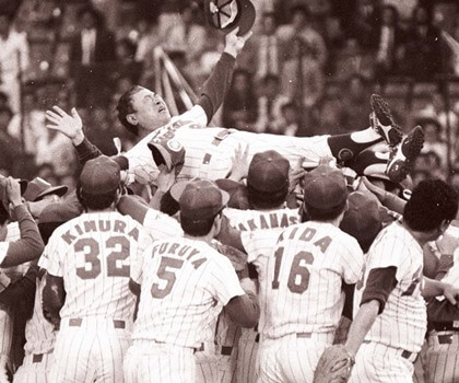 個性派集団がつかんだ悲願の初優勝 大沢親分がむせび泣いた夜【1981年