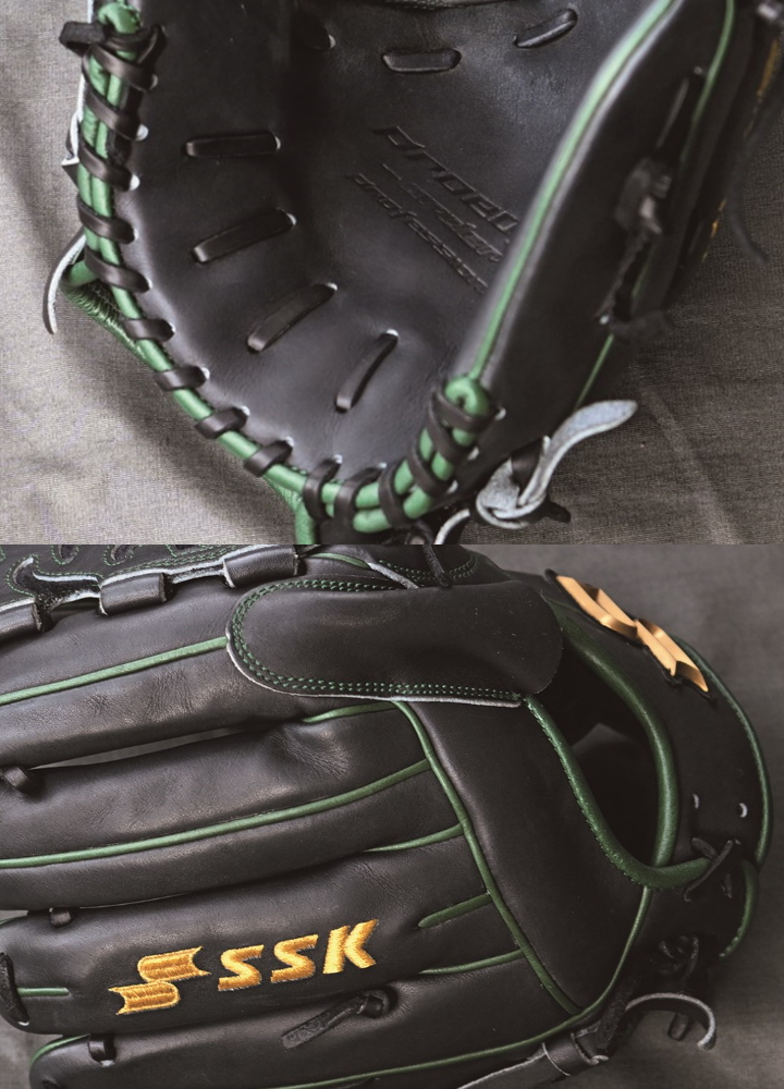 SSK proedge 軟式オーダーグローブ 栗林良吏 広島・栗林良吏 エスエスケイのグラブ 恩師から受け継ぎつないでいく