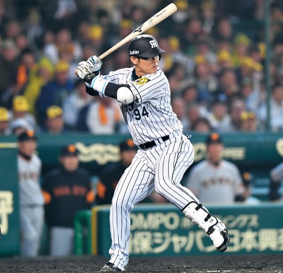 阪神・原口文仁 ミズノのバット ヘッド部分をくり抜き思いどおりの