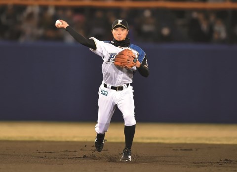 日本ハム・中島卓也こだわりの久保田スラッガー・内野手用グラブ