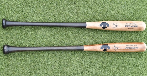 NPB バット 加藤翔平 ロッテ・加藤翔平 バット＆ヘルメット 右と左では違うバッター。カモメ