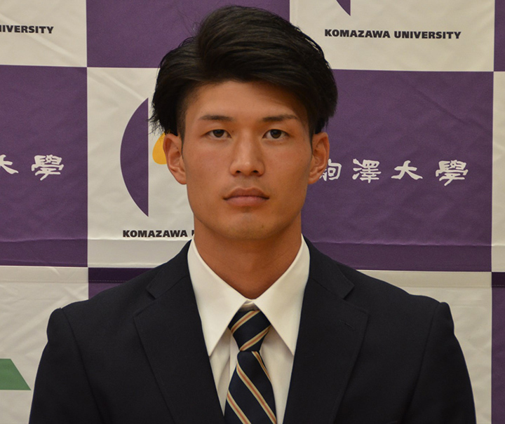 西武4位・若林楽人(駒大/外野手) 内、外野を守れるユーティリティー