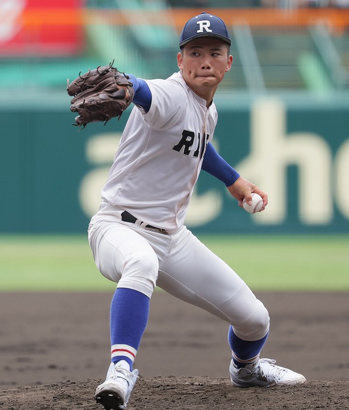中日4位・福田幸之介(履正社高・投手)ライバルに闘志燃やす151キロ左腕