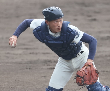 松尾汐恩(大阪桐蔭高・捕手)3回目の甲子園に挑む強肩強打の司令塔