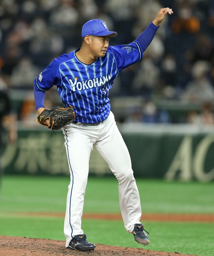 DeNA・池谷蒼大 躍動する中継ぎ左腕 | 野球コラム - 週刊ベースボール