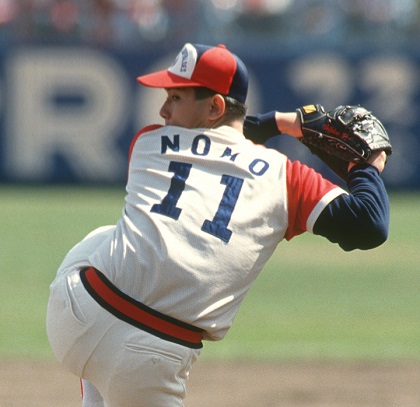 野茂英雄が江夏豊を抜くスピード記録で1000奪三振（1993年8月27日