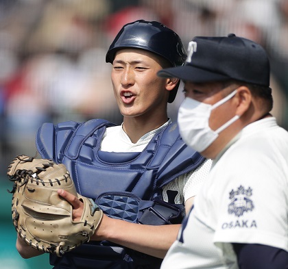 2022センバツ】大阪桐蔭が4年ぶりの初戦突破。Vへ「大会No.1捕手」を